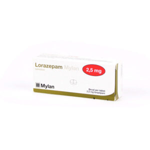 Lorazepam 2 5 mg